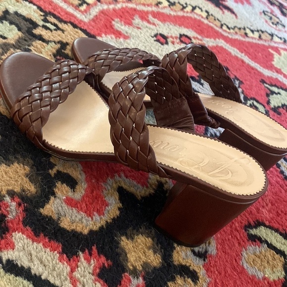 J Crew Lucie braided-strap sandals in Italian leather BP565 - Picture 3 of 6